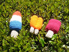 crochet popsicle