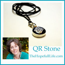 QR stone Evelyn thehopefulllife