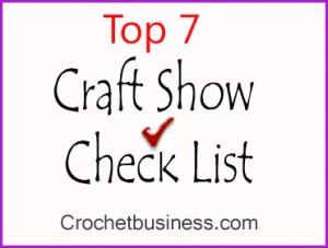 craft show check list