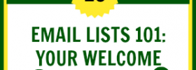 email lists 101: Your welcome message @momwithahook on crochetbusiness.com