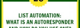 Email list automation - What is an autoresponder on crochetbusiness.com