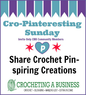 Crochet Business bloggers Pinterest Board on crochetbusiness.com