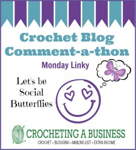 crochet bloggers comment-a-thon on crochetbusiness.com