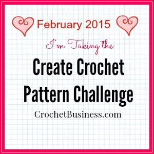 grab button for Create Crochet Pattern Challenge on CrochetBusiness.com