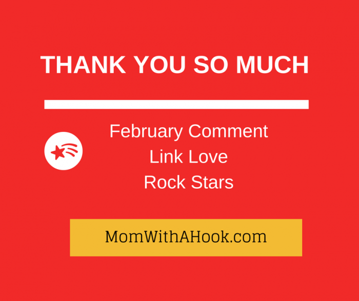 momwithahook-linklove February @momwithahook on momwithahook.com #ontheblog #linklove